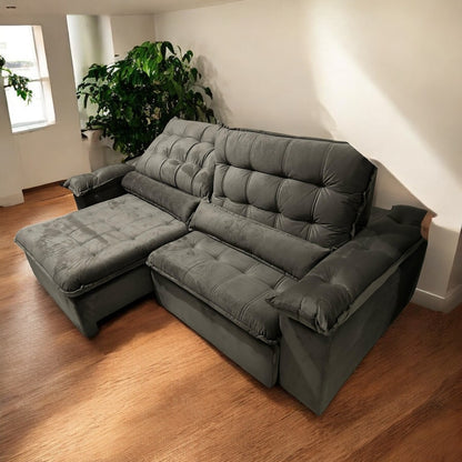 Sofá Retrátil Reclinável