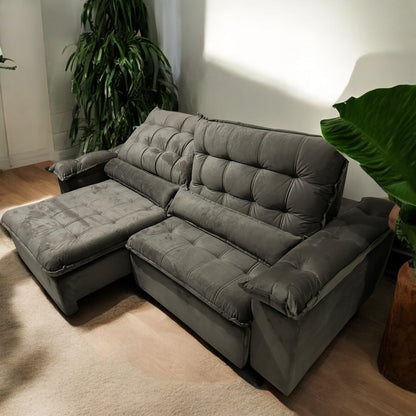 Sofá Retrátil Reclinável