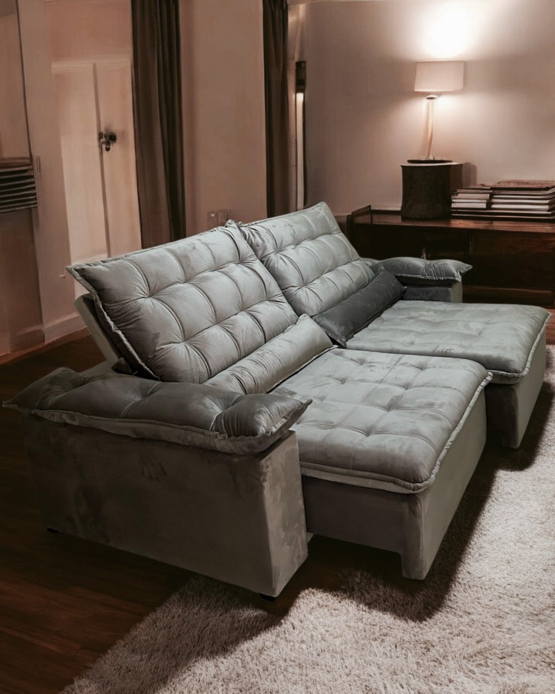 Sofá Retrátil Reclinável