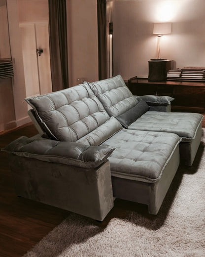 Sofá Retrátil Reclinável