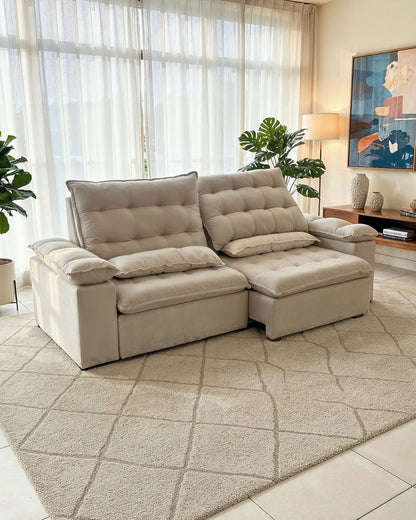 Sofá Retrátil Reclinável